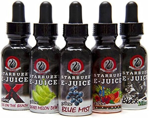 Star buzz e-juice (nicotine)